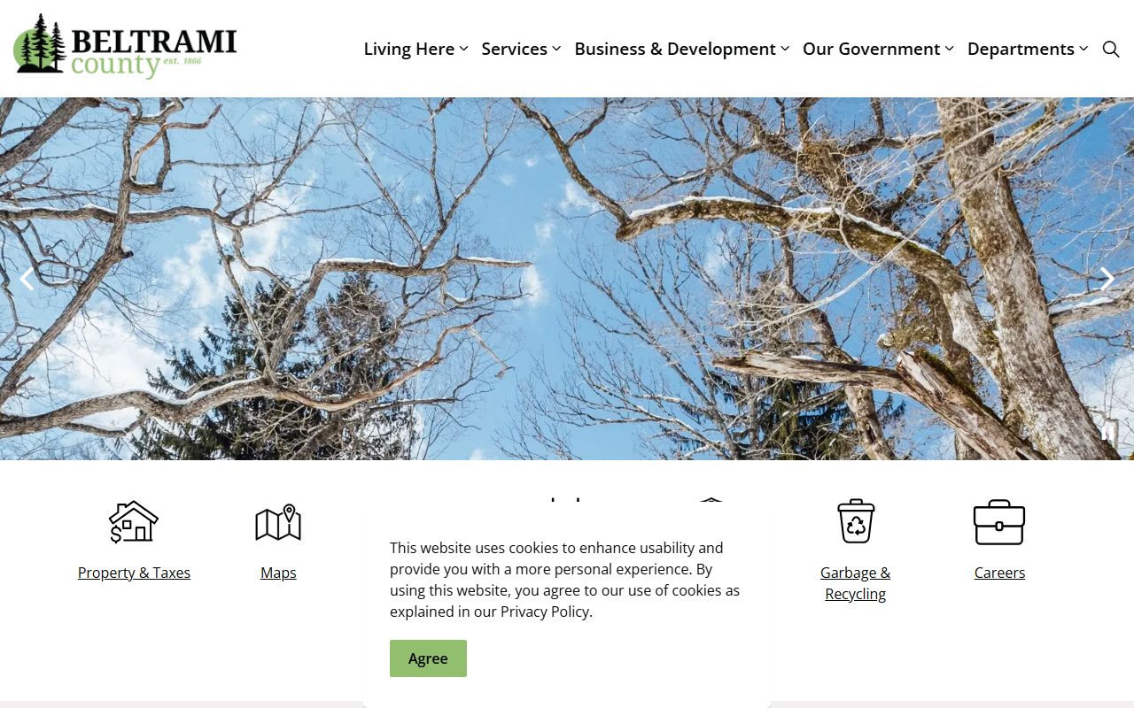 Beltrami County sheriff homepage police records Bemidji