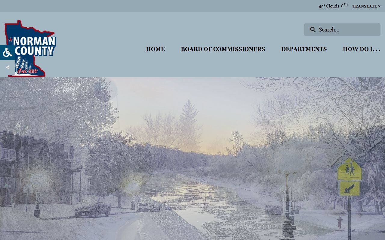 Norman County homepage